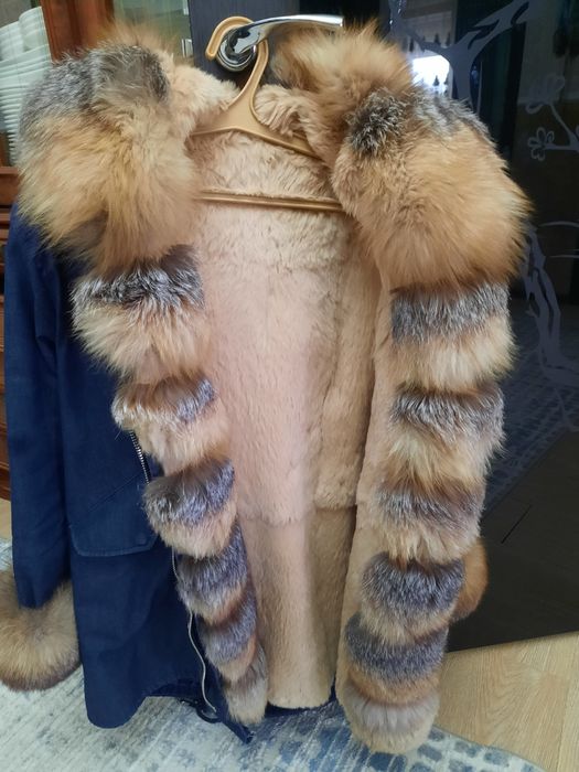 Продам джинсовый парка