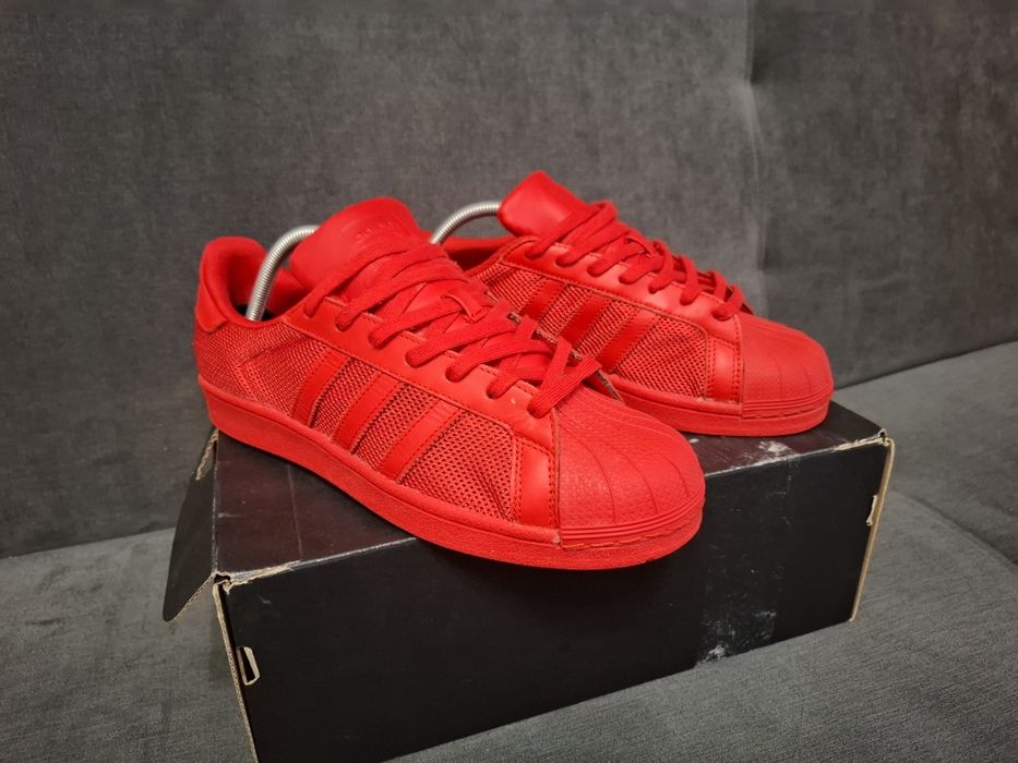 Adidas Superstar Adicolor Scarlet