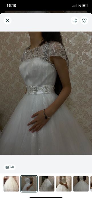 Свадебное платье новое