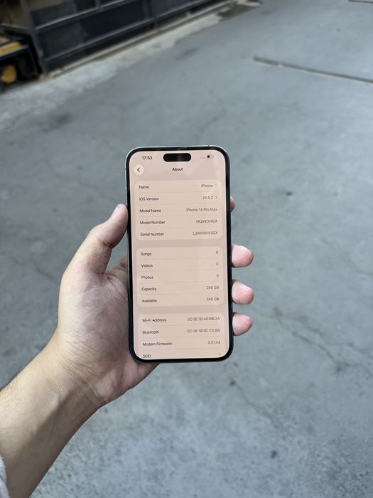 Iphone 14 pro max 81%