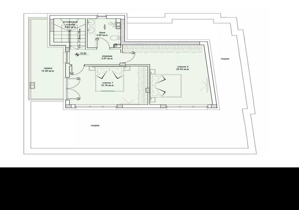 Продава се Мезонет в с. Кладница, Област Перник - 142 кв.м за 2199 €/кв.м - Снимка #1