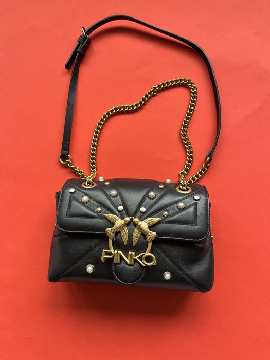 PINKO : Love Bag Leather crossbody bag / Оригинал