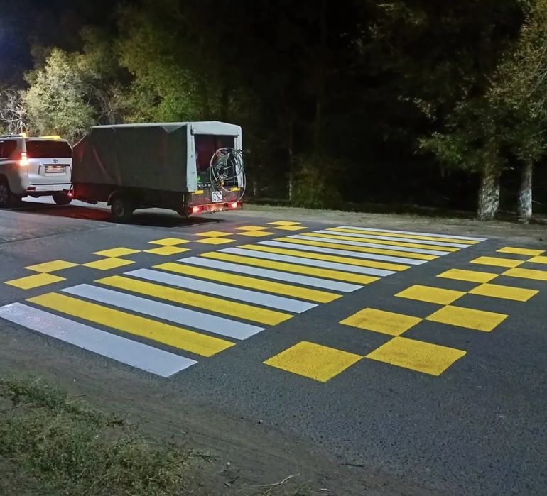 Качественные дорожные разметки