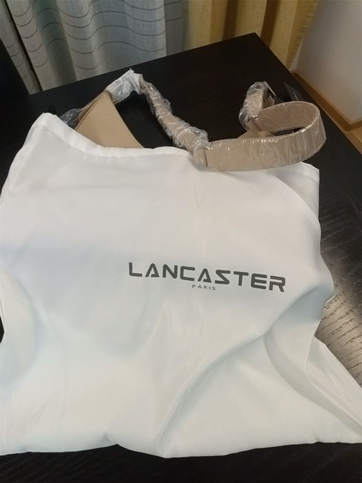 LANCASTER-Poșetă dama , culoare Beige Fonce ,cadou ideal