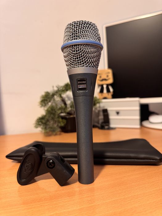 Vând microfon Shure Beta 87 – prima serie, Made in U.S.A.