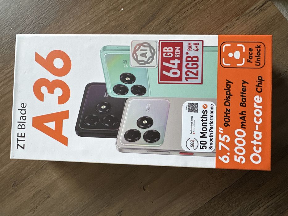 Telefon ZTE Blade A36 – NOU, sigilat