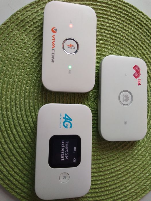 4G LTE бисквитки джобни рутери на всички Български GSM оператори