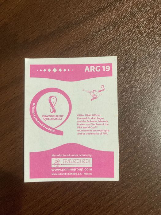 Messi World Cup 2022 sticker