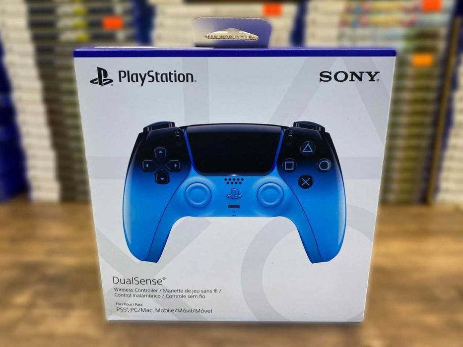 Новый Геймпад PS5 Sony DualSense Rhythm Blue/ Джойстик Синий Ритм Пс5