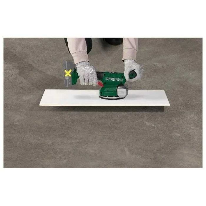 Masina de Vibrat Gresie Viteza de vibratie reglabila pe 6 niveluri, Forta maxima de prindere: aprox. 35 kg