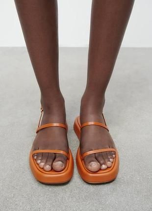 Sandale din piele naturala Zara leather edition