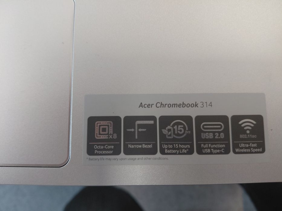 Vand laptop ACER Chromebook 314