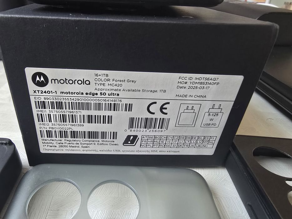 Moto Edge 50 Ultra 16/1TB