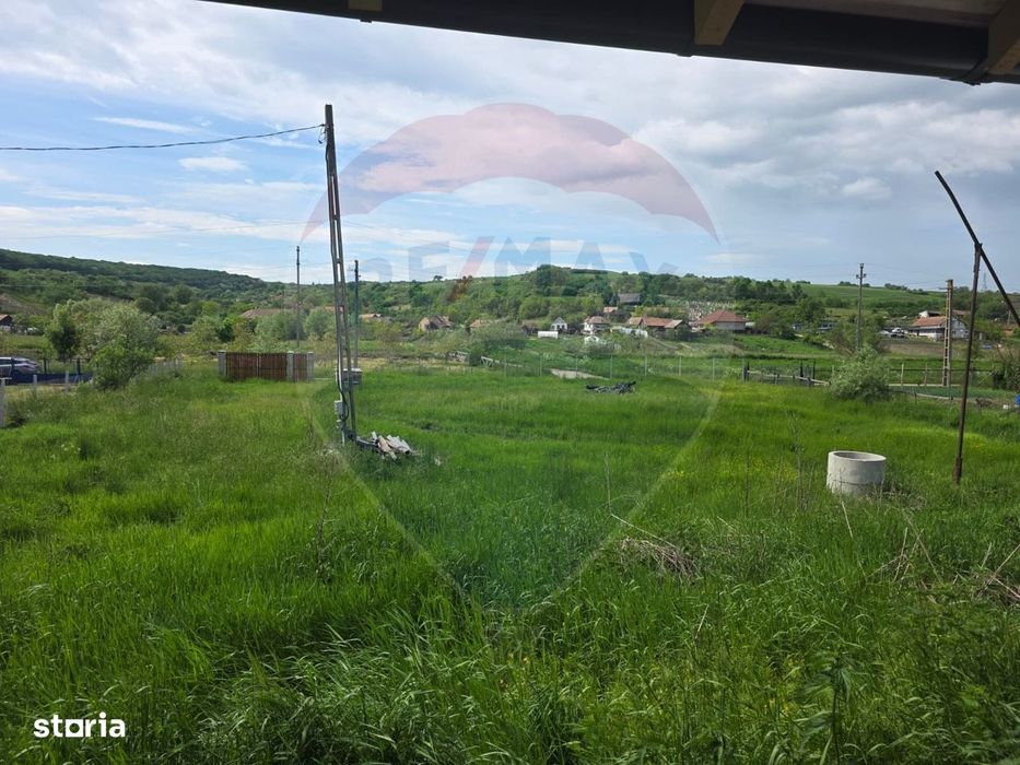 Casă la roșu cu teren 4.234 mp, cadru natural deosebit – Deag, Iernut