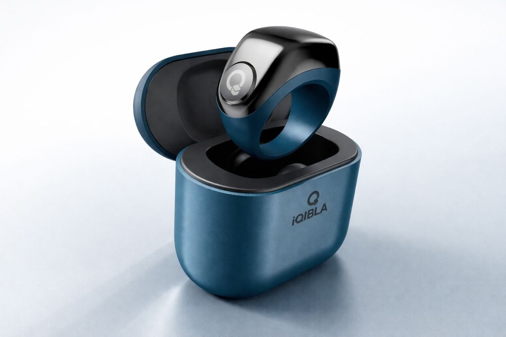 Zikr ring Jood smart uzuk iQibla, qadam xisoblash va puls o'lchash