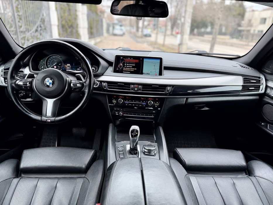 • Bmw X6 2016 / 3.0 Diesel / M Packet / Alb Perlat - Parc Auto • Rate