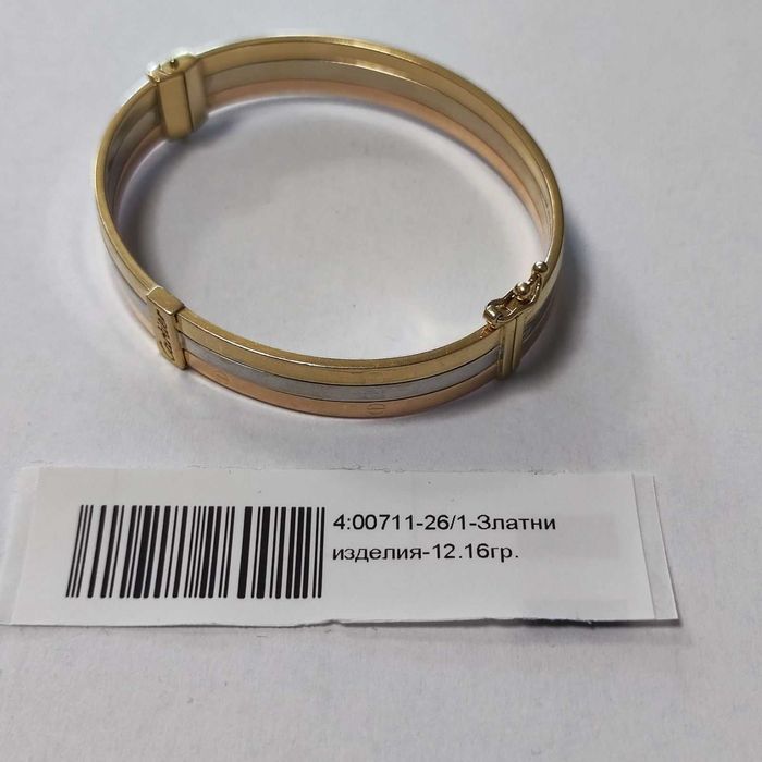 Златна гривна 12.16гр. Cartier