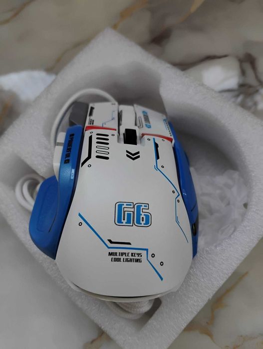 Mouse G6 rgb,cu fir si lumini