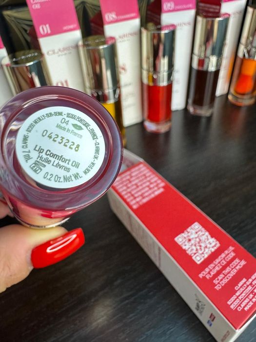 Clarins Lip Comfort Oil noi originale, ulei pentru buze cu efect de hidratare, make up, machiaj buze lip gloss, cosmetice clarins