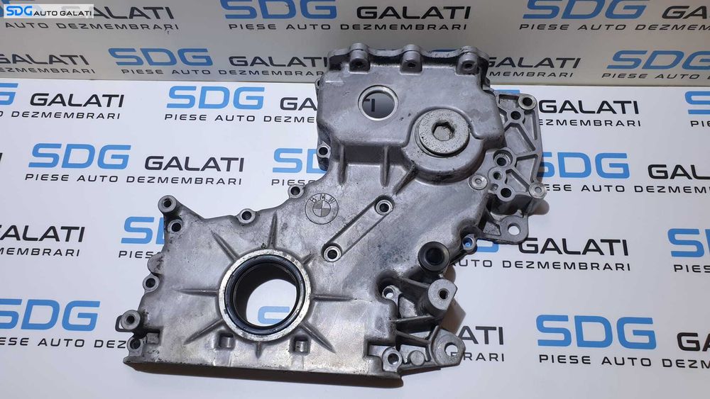 Capac Vibrochen Arbore Cotit Flansa Etansare BMW Seria 5 E60 E61 520 2.0 D 2003 - 2010 Cod 7786751[S0290]