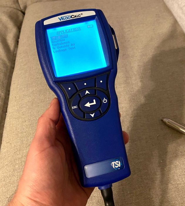 TSI VelociCalc 9565-P + sondă 964 – anemometru profesional HVAC