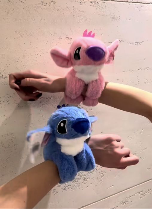 Плюшена играчка Стич гривна, Лило и Стич гривна за ръка, Stitch Lilo