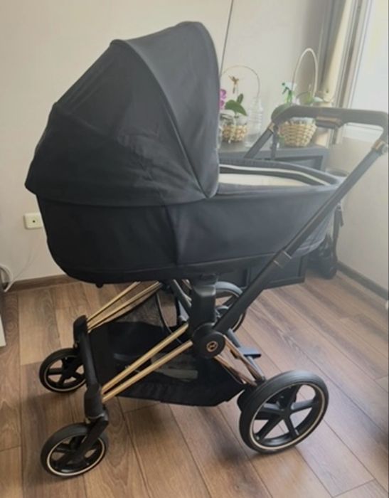 Зимен чувал Cybex Dj Khaled e-priam, количка e-priam, тапицерия