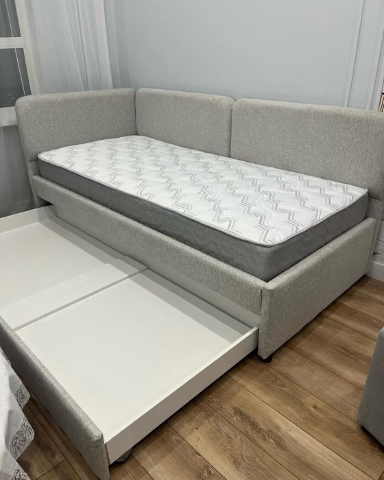 Детская мягкая уголовая кровать