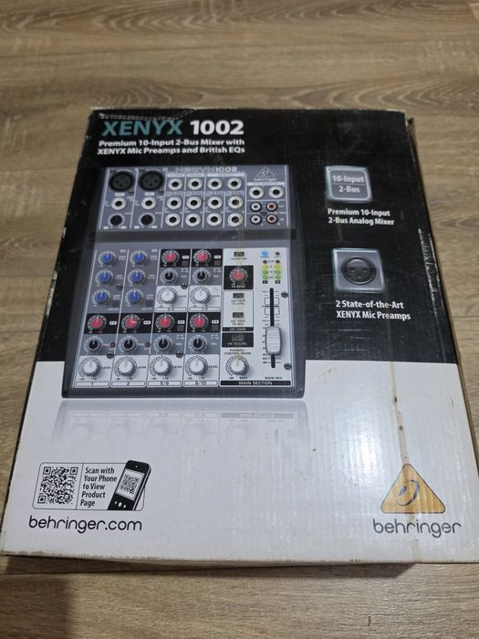 Mixer Behringer xenyx 1002