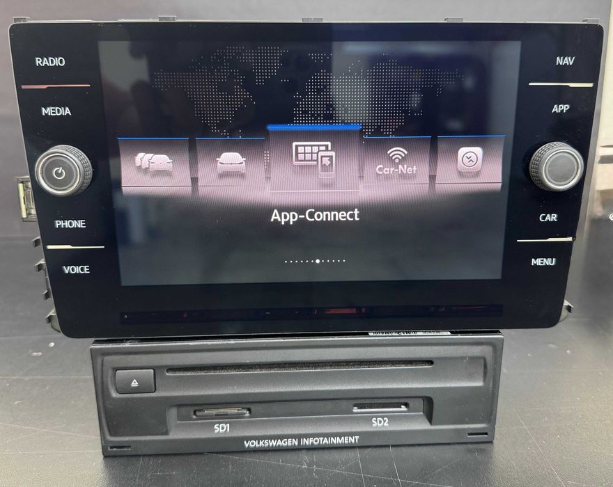 Navigatie Originala MIB 2 + Display Passat  Golf 7  CarPlay Android