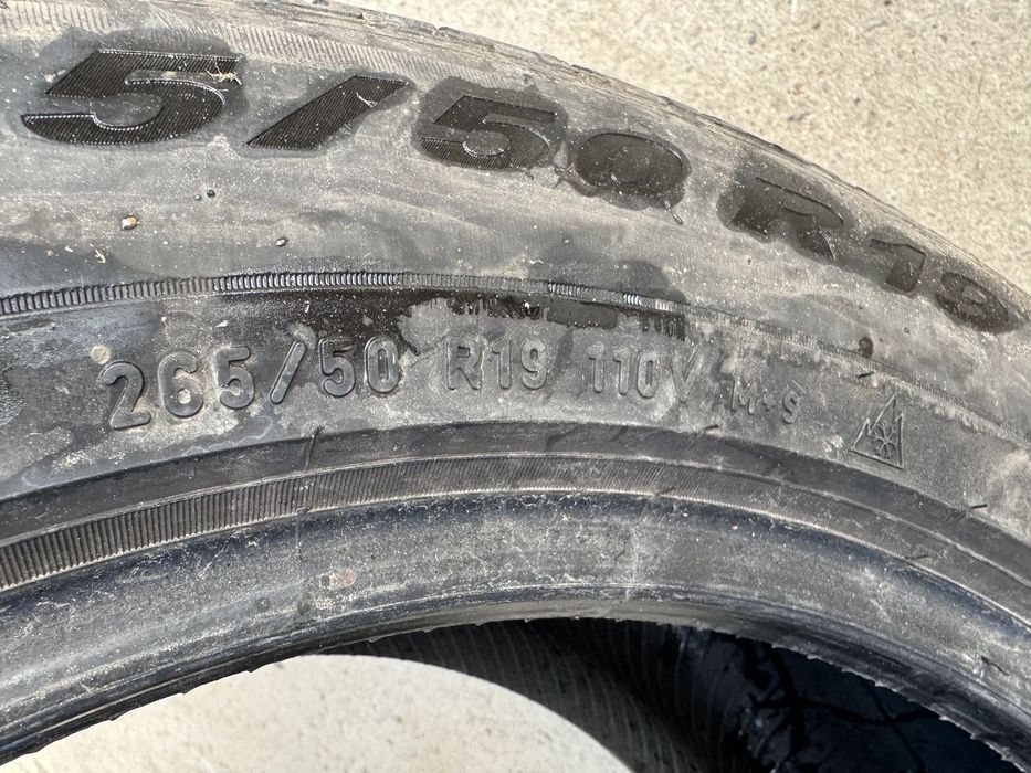 2 anvelope Iarna 265/50/R19 110V Pirelli Scorpion