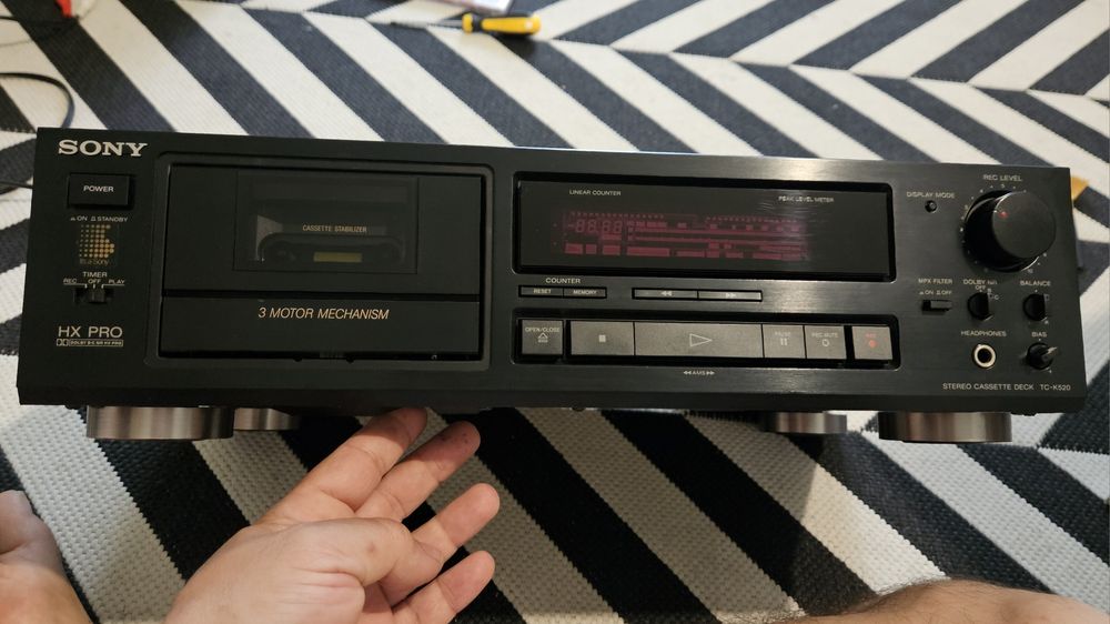 Deck Sony TC-K520 3Motors Japan
