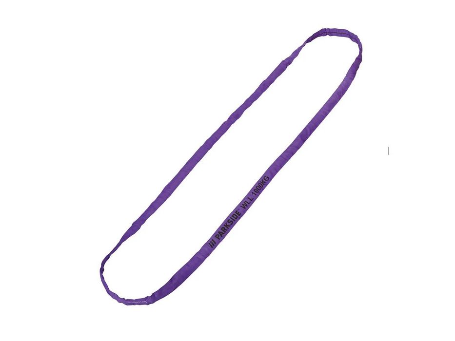 Сапан за осигуряване на товари Кръгла примка за повдигане на тежки товари