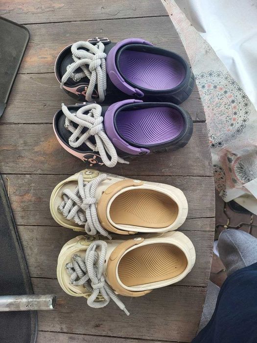 Сабо (модные тапочки) 38 размер, 2 пары