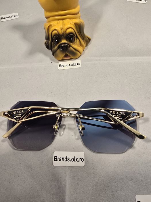 Ochelari de soare Prada, Gold, 63027, made in Italy