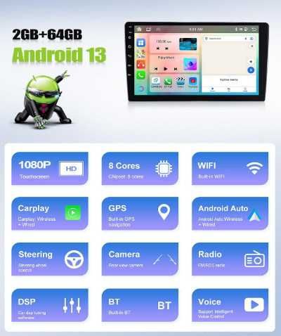 CAMECHO мултимедия за Fiat Ducato/Peugeot Boxer/Citroen Jumper