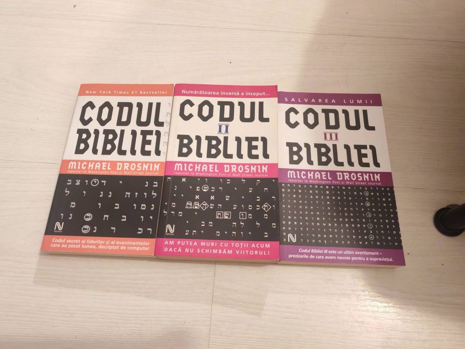 Michael Drosnin - Codul Bibliei - 3 volume