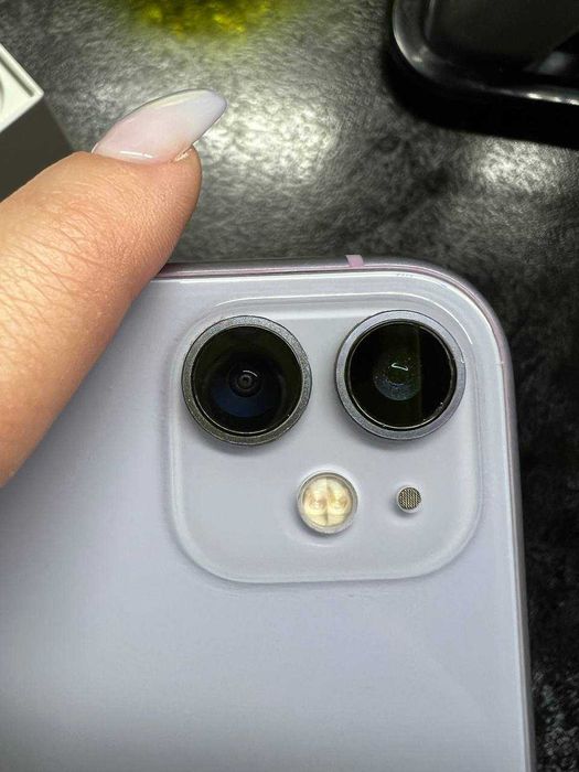 Айфон 11 сиреневый, 128 гб