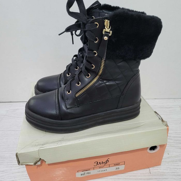 Продаётся кожаные сапоги в отличном состоянии