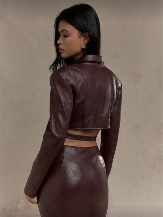 Уникален missguided burgundy сет