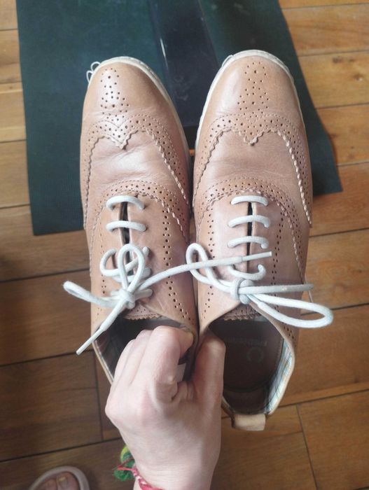 Кожени обувки, Fred Perry, 38 размер