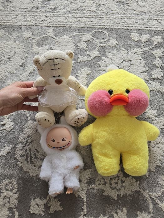 Игрушки мягкие и лабуба