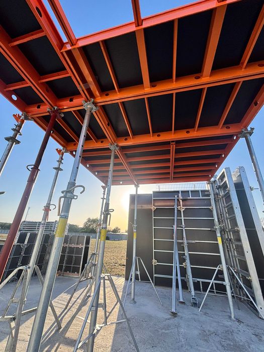 Cofraje metalice RASTO 100mp utilizate, panouri metalice Bauframe