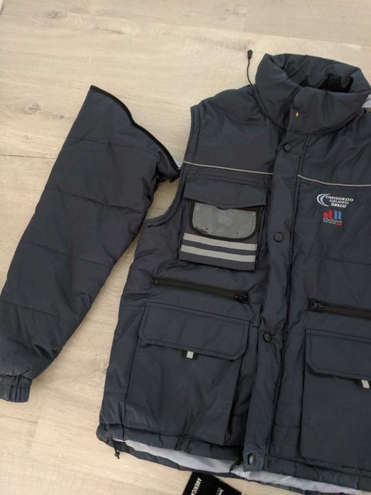 Geaca si vesta matlasata 2in1 baieti mar S, 158-164 cm