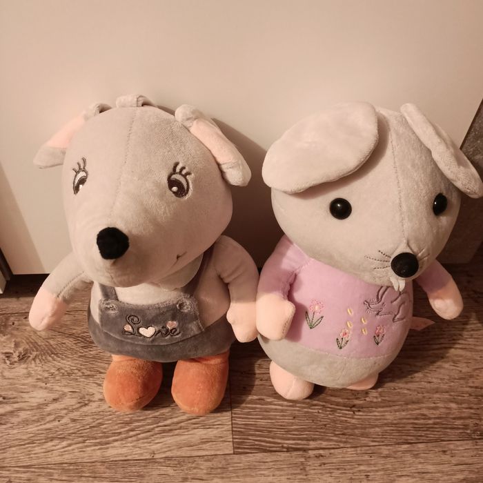 Новые две игрушки мышки