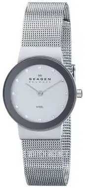 Ceas de damă Skagen Mesh 358SSSD,Quartz Argintiu,sigilat