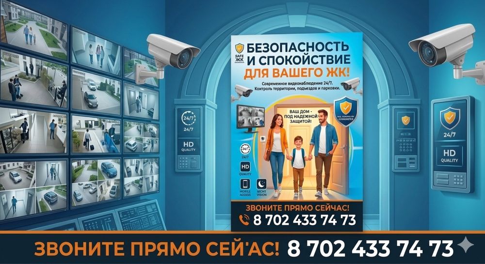 Видеонаблюдение в ЖК