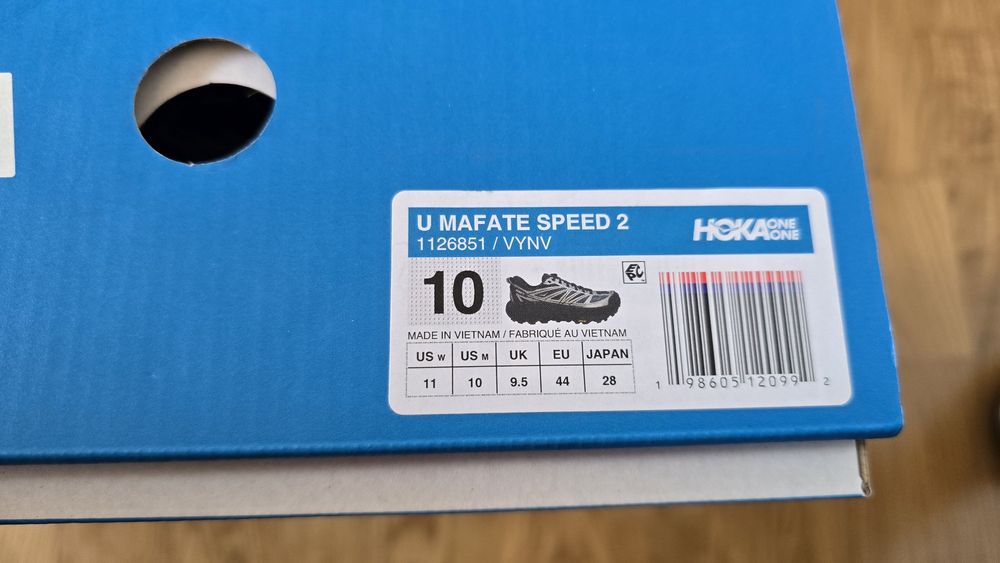 Hoka Mafate Speed 2  43.5 44 si Speed 4 lite 44 noi