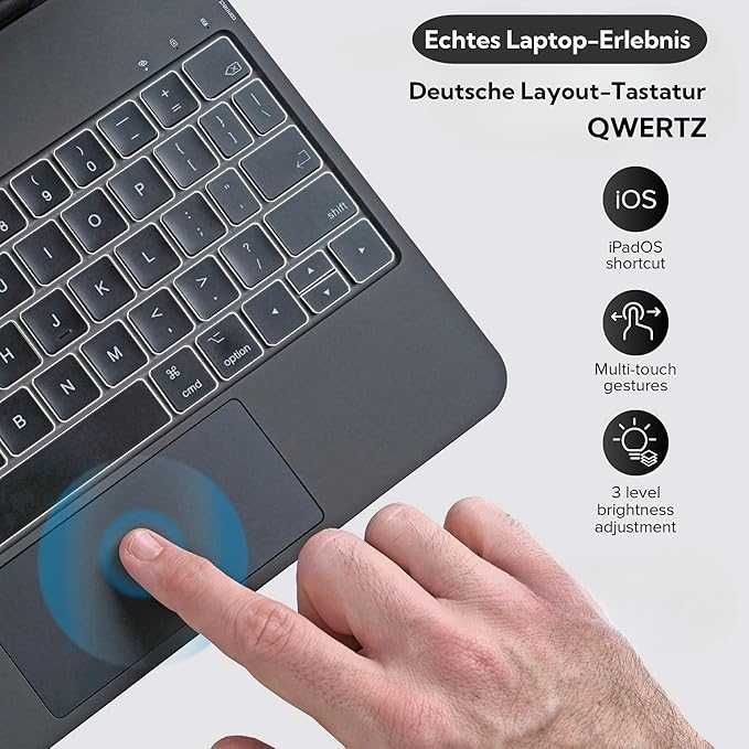 Husă cu tastatură Magic Keyboard  iPad 10 2022 10,9 inch / 11 A16 2025