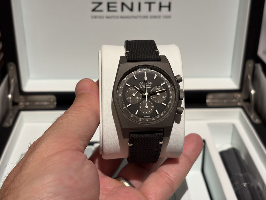 Zenith Chronomaster A384 Revival editie speciala full box